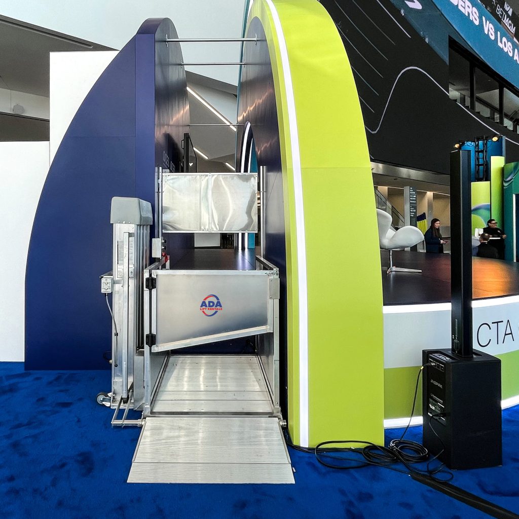 EZ Stage Lift at the CES conference